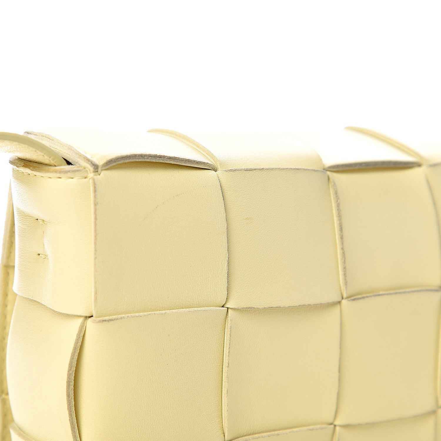 Bottega Veneta Nappa Maxi Intreccio Cassette Bag Ice Cream 8 of 12