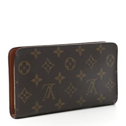 Louis Vuitton Monogram Porte-Monnaie Zippy Wallet 3 of 8