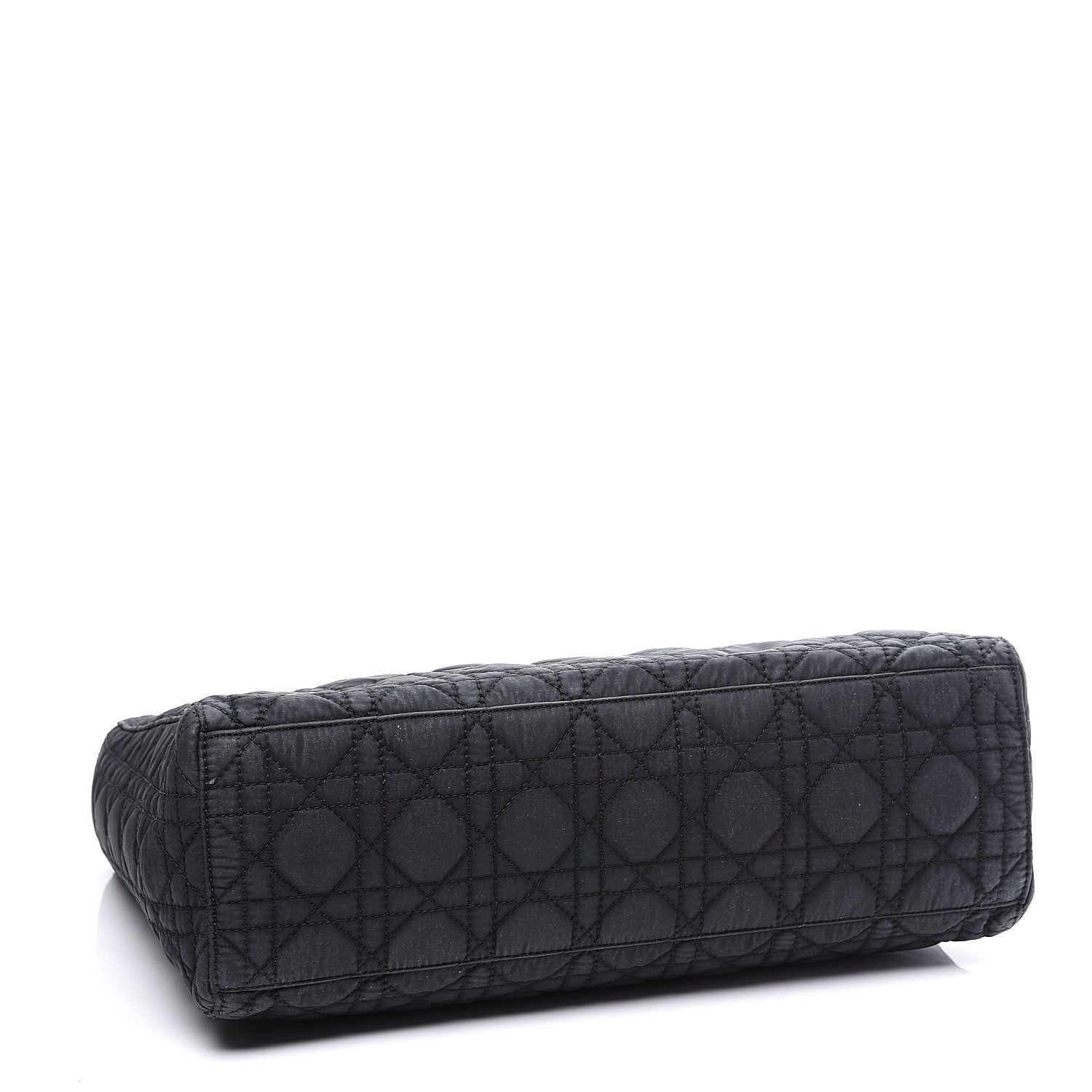 Christian Dior Nylon Cannage Large Lady Dior Black 3 of 12