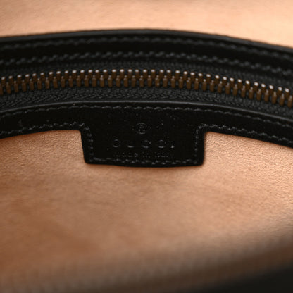 Gucci Wonka Grain Calfskin Large Diana Tote Bag Black 7 of 13