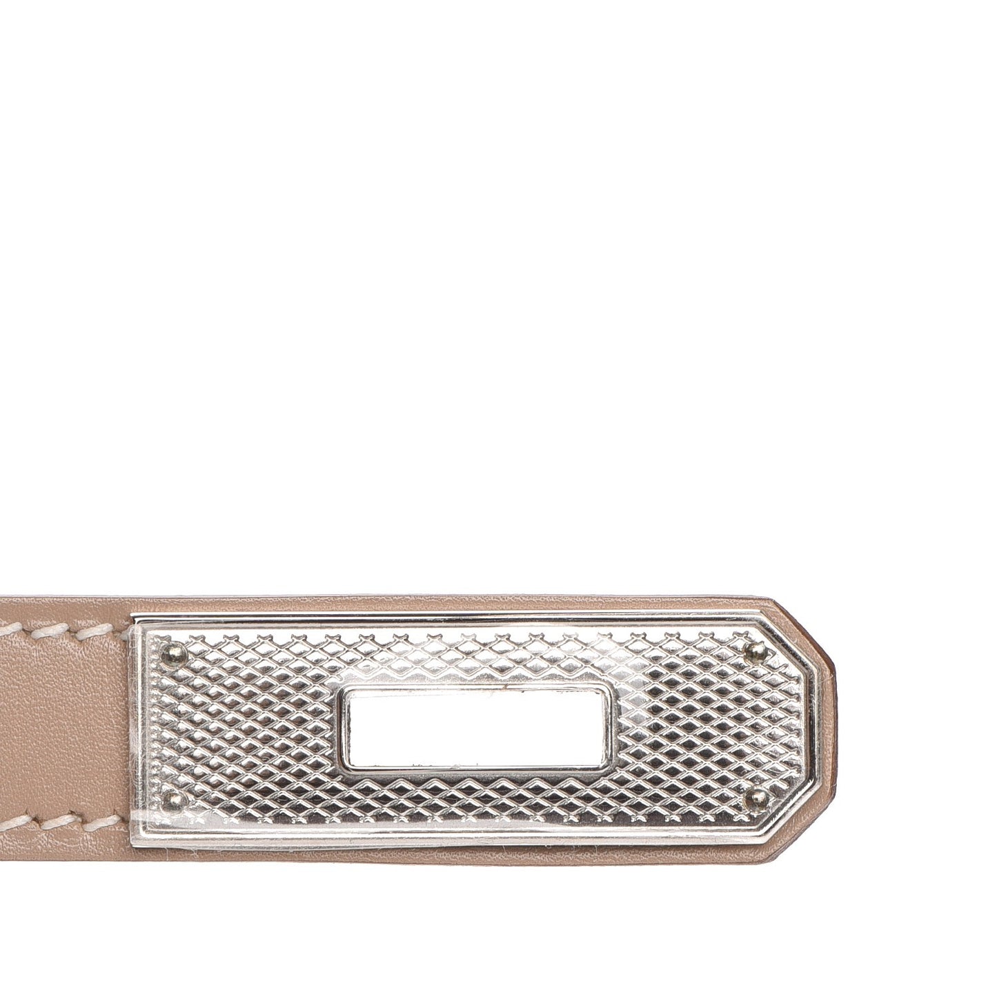 Tadelakt Guilloche Birkin 35 Argile