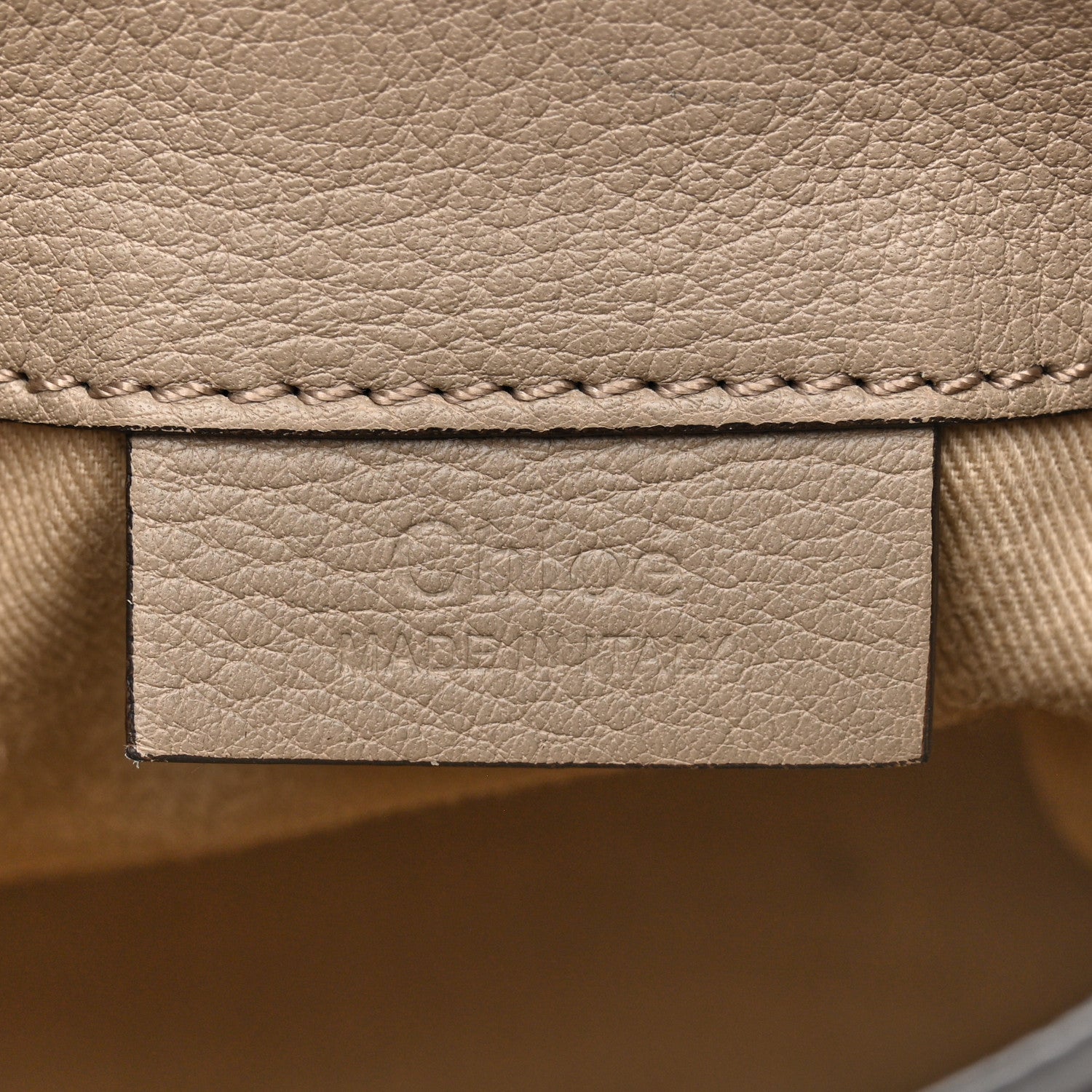 Chloe Suede Calfskin Mini Faye Backpack Motty Grey 6 of 13
