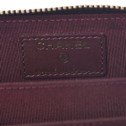 Chanel Caviar Quilted Zip Coin Purse Black 6 of 9