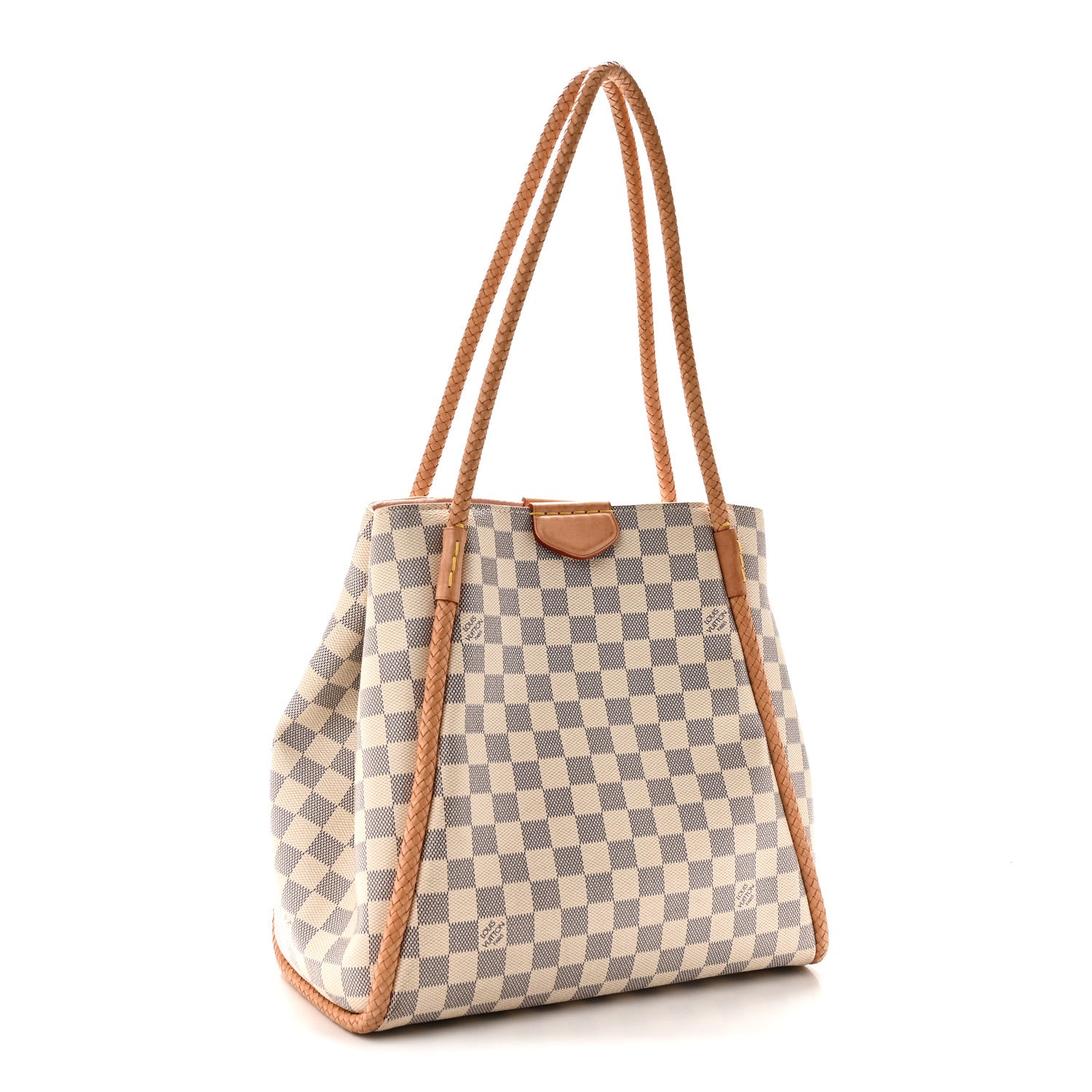 Louis Vuitton Damier Azur Propriano Rose Ballerine 3 of 10