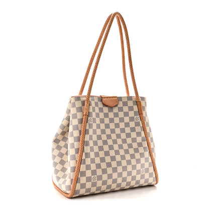 Louis Vuitton Damier Azur Propriano Rose Ballerine 3 of 10