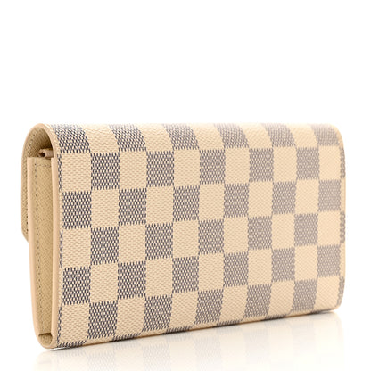 Louis Vuitton Damier Azur Emilie Wallet 3 of 7