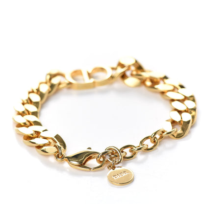 Christian Dior Metal Danseuse Etoile Chain Bracelet Gold 3 of 4