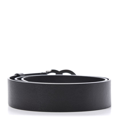 Chanel Caviar CC Logo Belt 80 Black 2 of 5