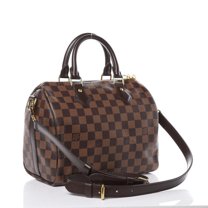 Louis Vuitton Damier Ebene Speedy Bandouliere 25 3 of 13