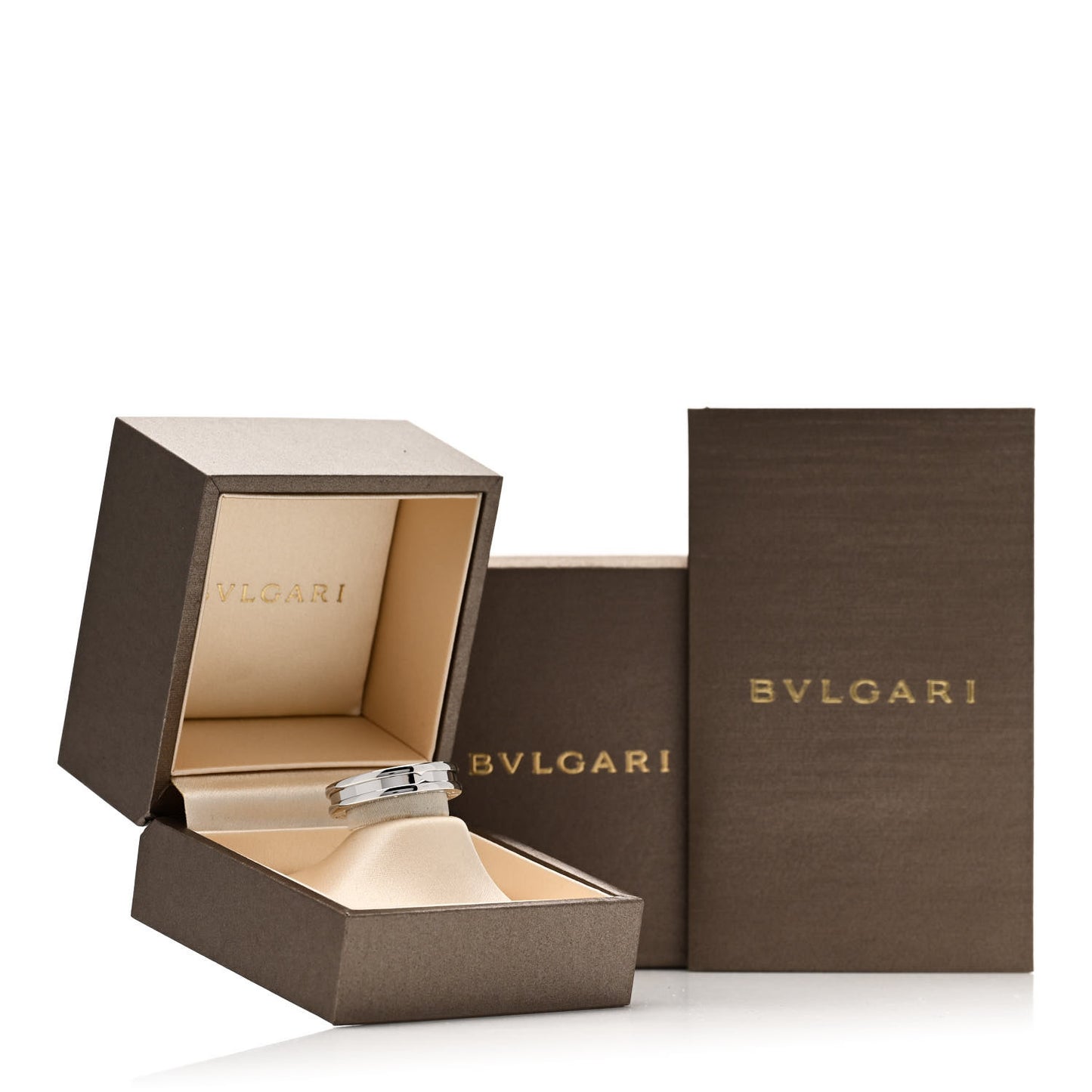 18K White Gold B.Zero1 One-Band Ring 54 6.75