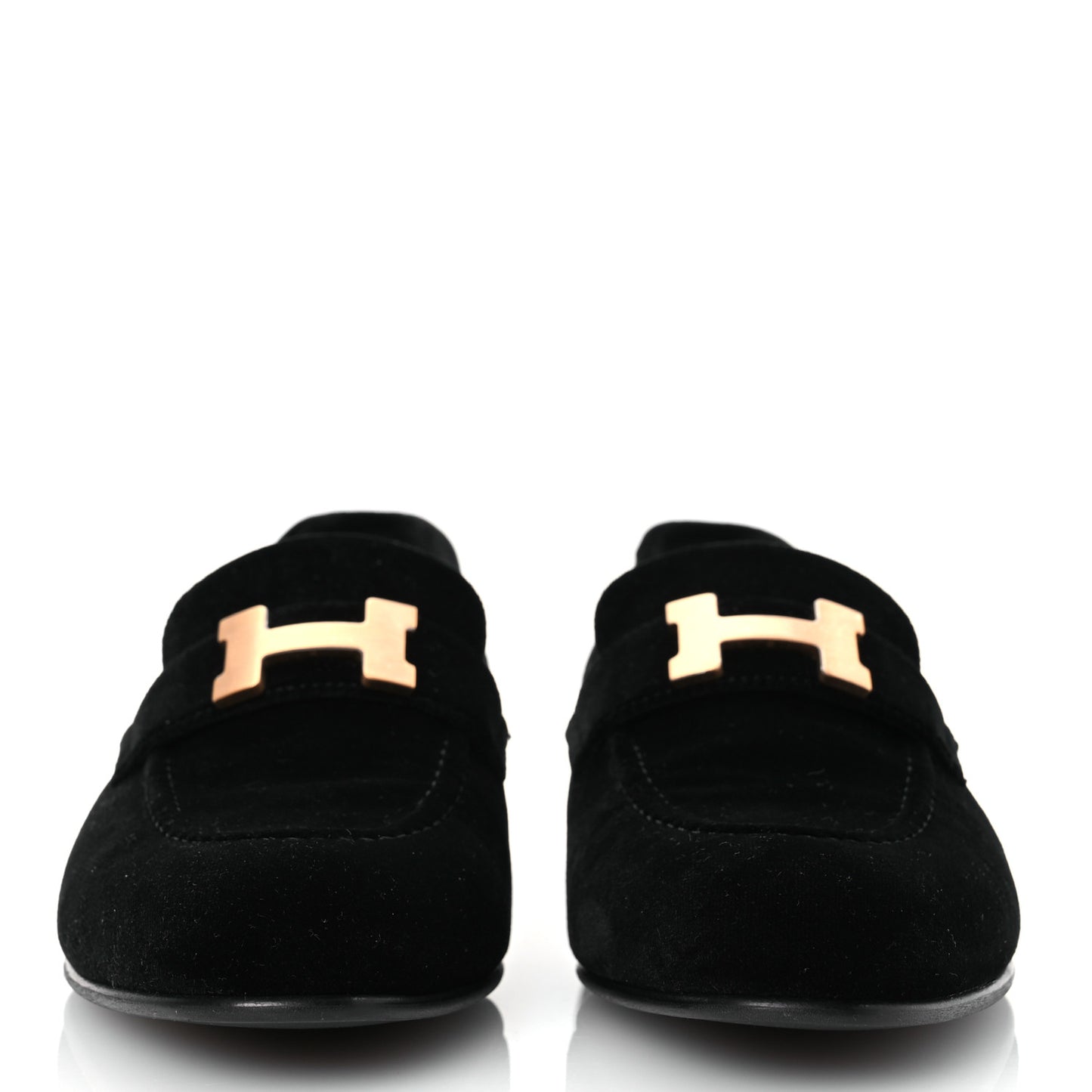 Velvet Womens Paris Loafers 38.5 Black