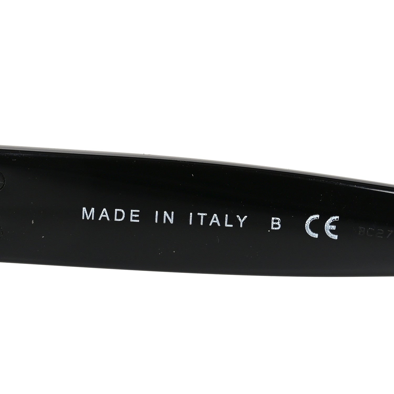 Chanel Acetate Strass Pilot Sunglasses 5467-B Black 6 of 6