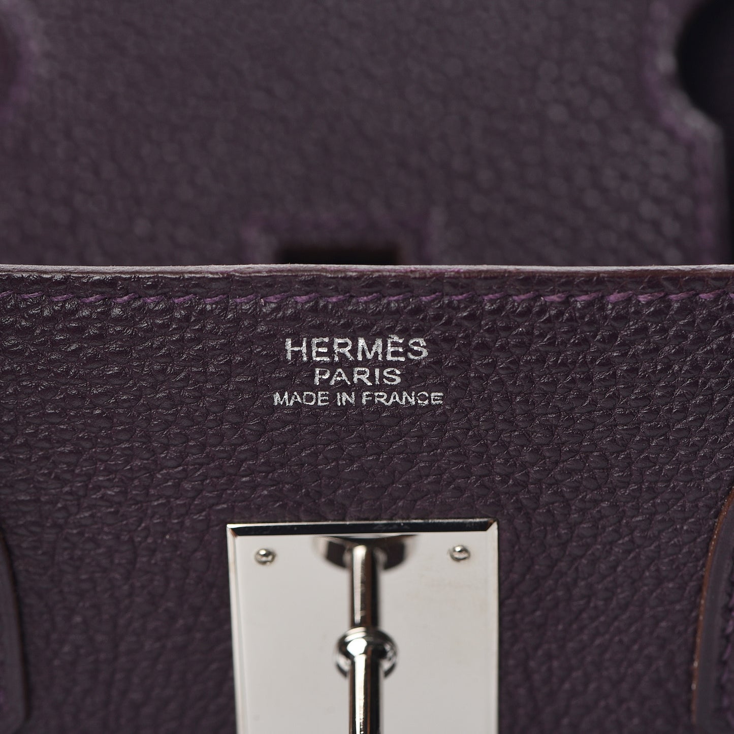 Togo Birkin 30 Raisin