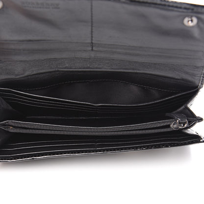 Burberry Beat Check Penrose Continental Wallet Black 4 of 10