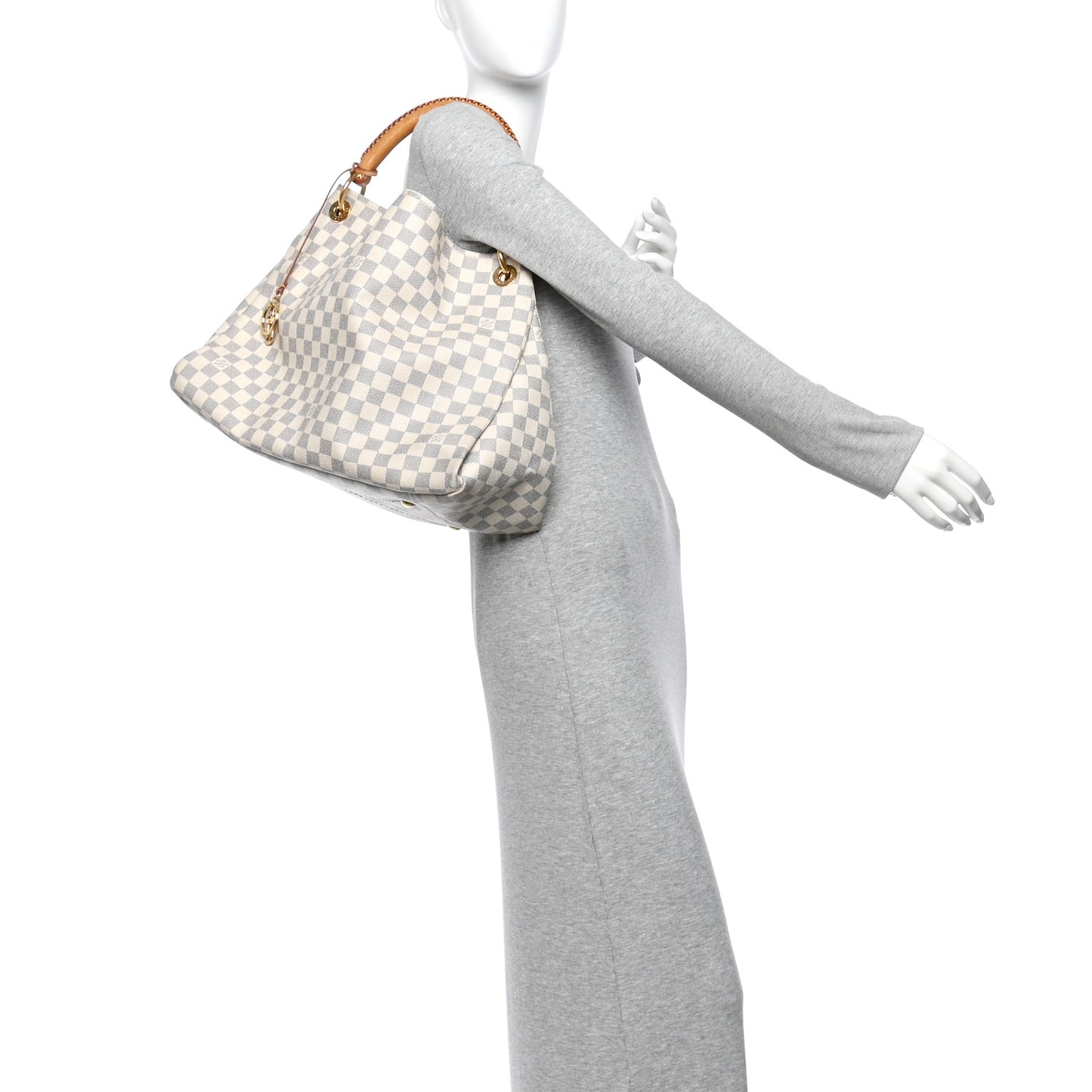 Damier Azur Artsy MM
