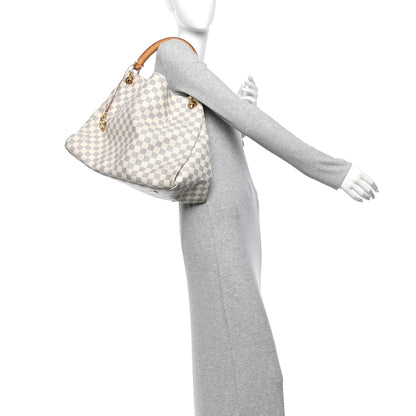Louis Vuitton Damier Azur Artsy MM 2 of 10