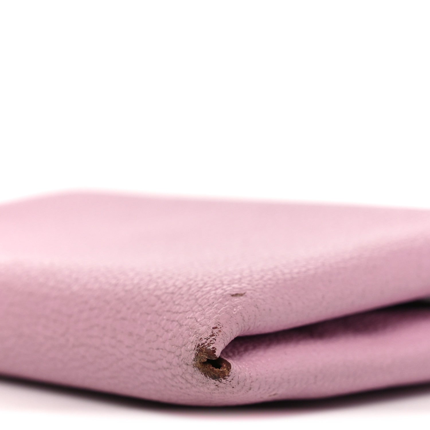 Hermes Chevre Mysore Calvi Card Case Mauve Sylvestre 9 of 9