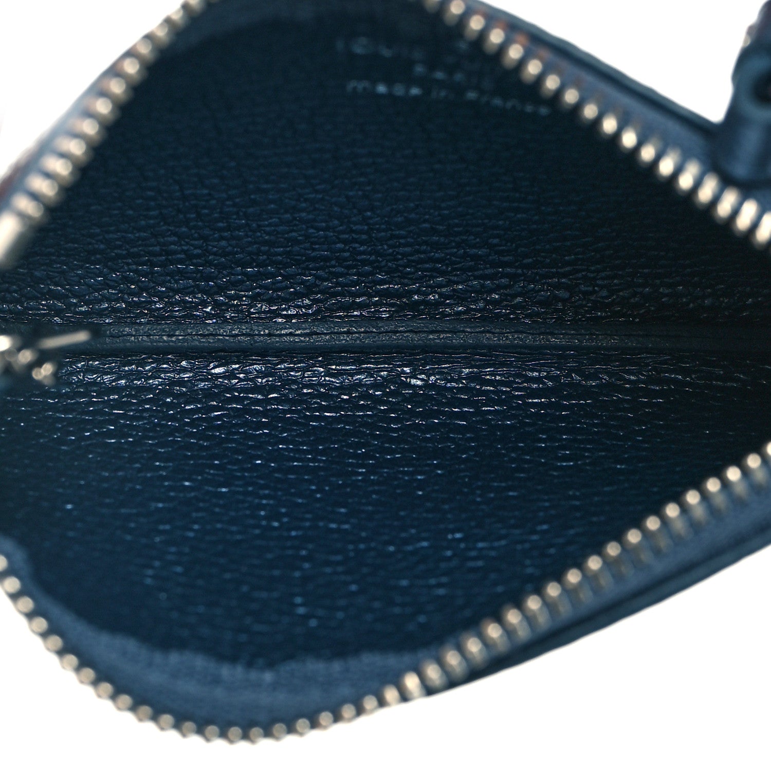 Louis Vuitton Metallic Empreinte Monogram Giant Key Pouch Navy Nacre 5 of 8