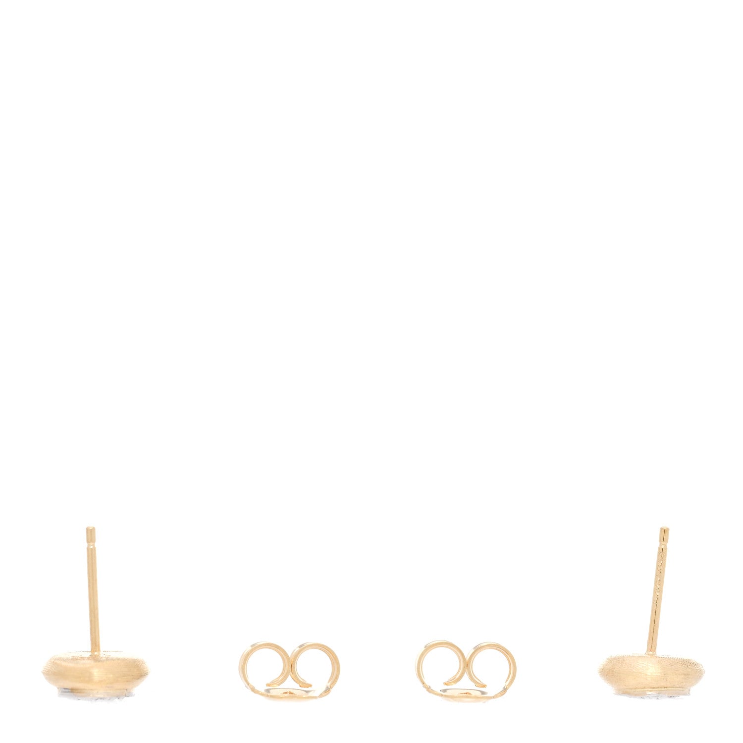 Marco Bicego 18K Yellow White Gold Diamond Jaipur Earrings 3 of 4