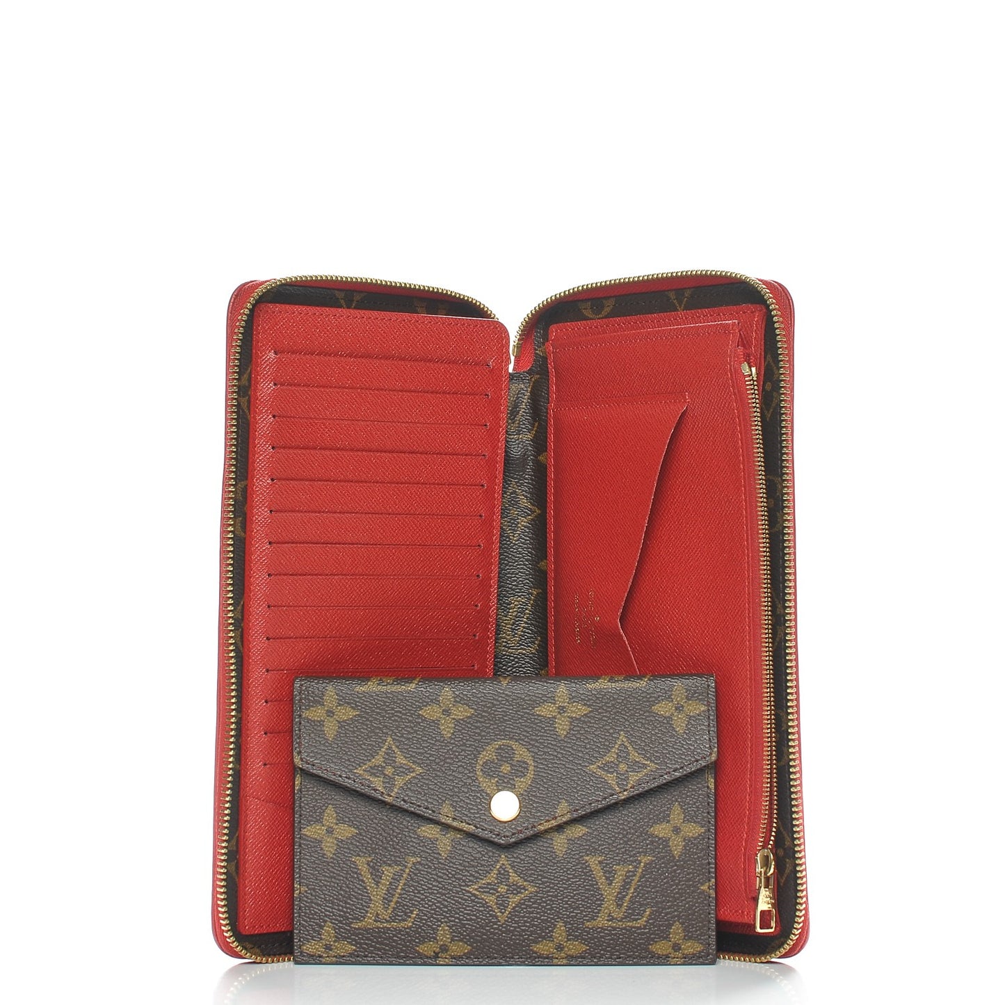 Monogram Daily Organizer Cherry