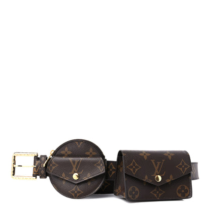 Louis Vuitton Monogram 30mm Daily Multi Pocket Belt 80 32 1 of 11