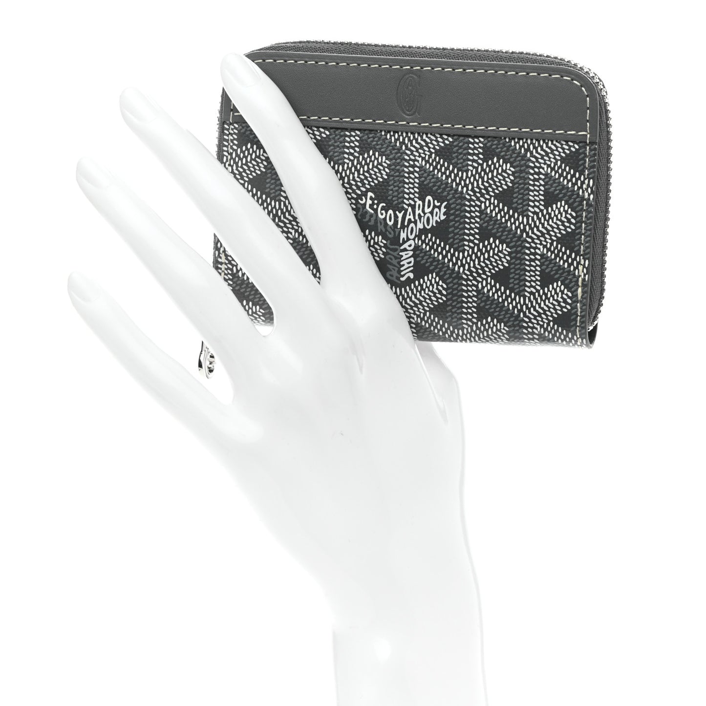 Goyardine Matignon PM Wallet Grey