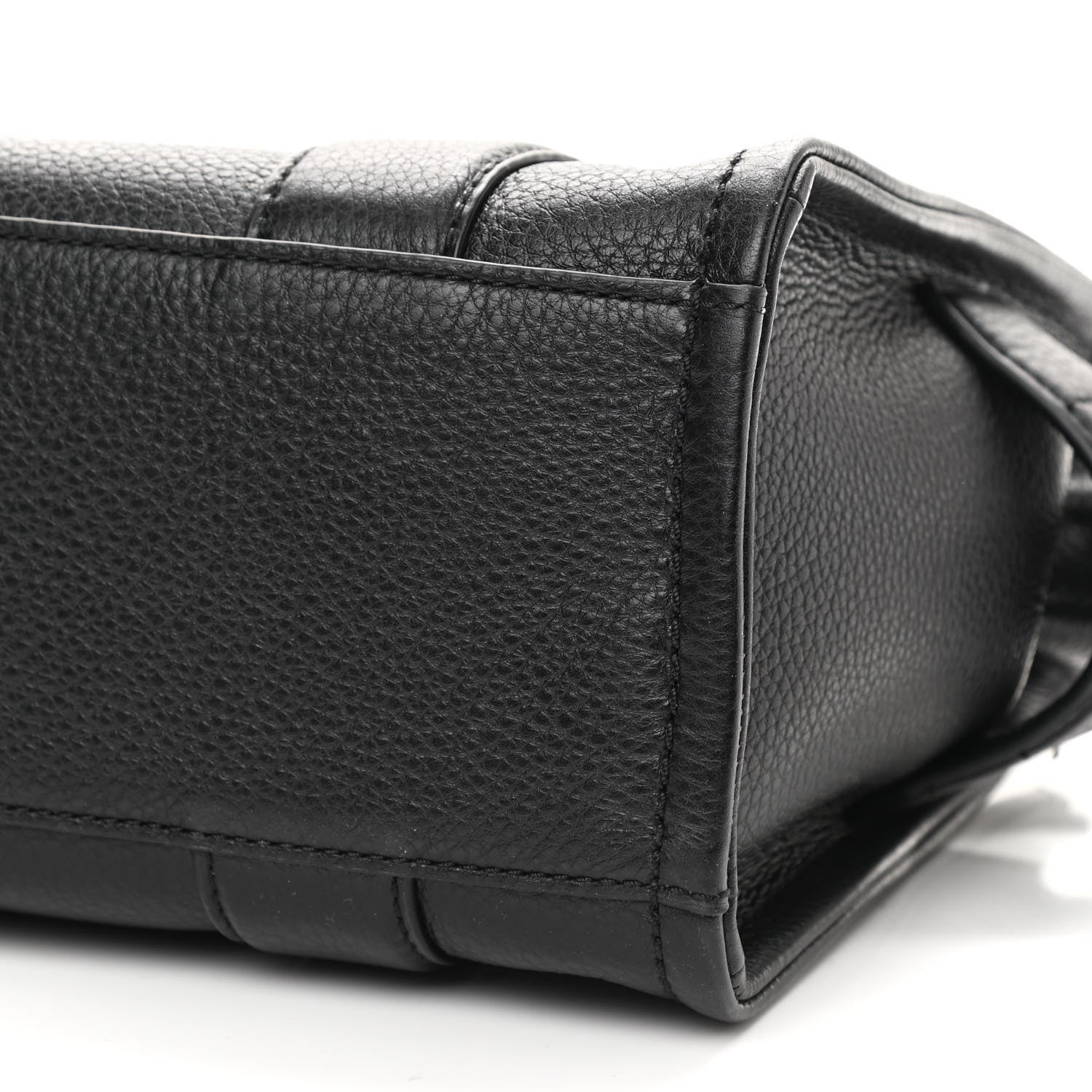 Marc Jacobs Grained Calfskin Small The Tote Bag Black 10 of 10