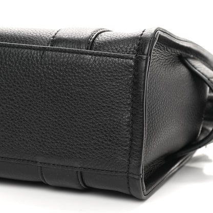 Marc Jacobs Grained Calfskin Small The Tote Bag Black 10 of 10