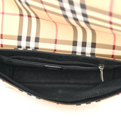 Burberry House Check Flap Shoulder Bag Black 5 of 11