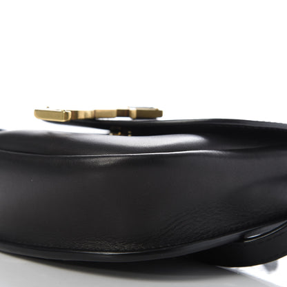 Saint Laurent Smooth Calfskin Mini Classic Monogram Kaia Satchel Black 7 of 9