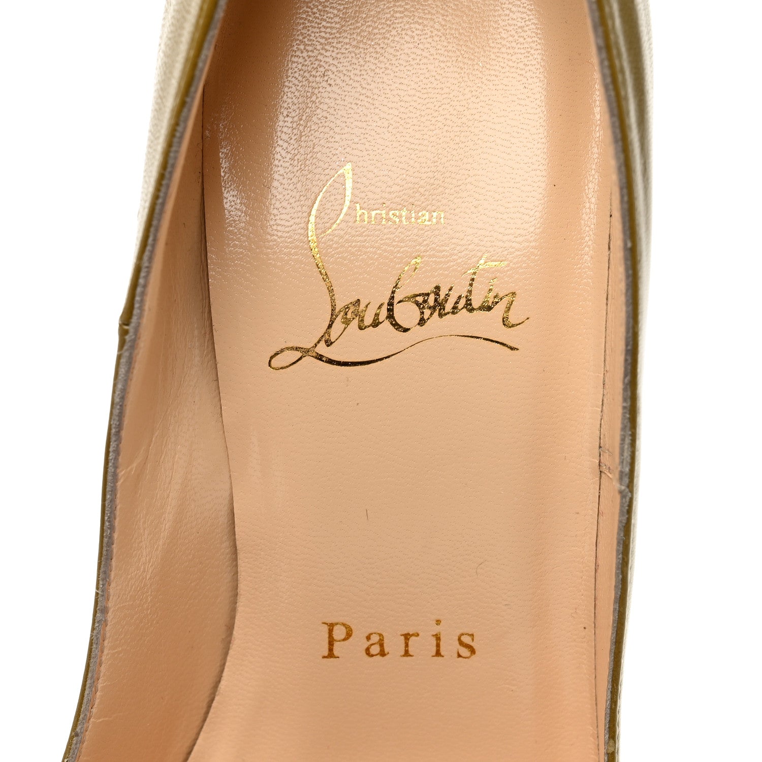 Christian Louboutin Kid Cabo 120 Pumps  36 Tilleul Multicolor 8 of 11