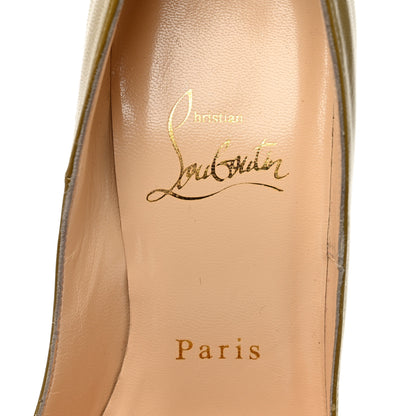 Christian Louboutin Kid Cabo 120 Pumps  36 Tilleul Multicolor 8 of 11