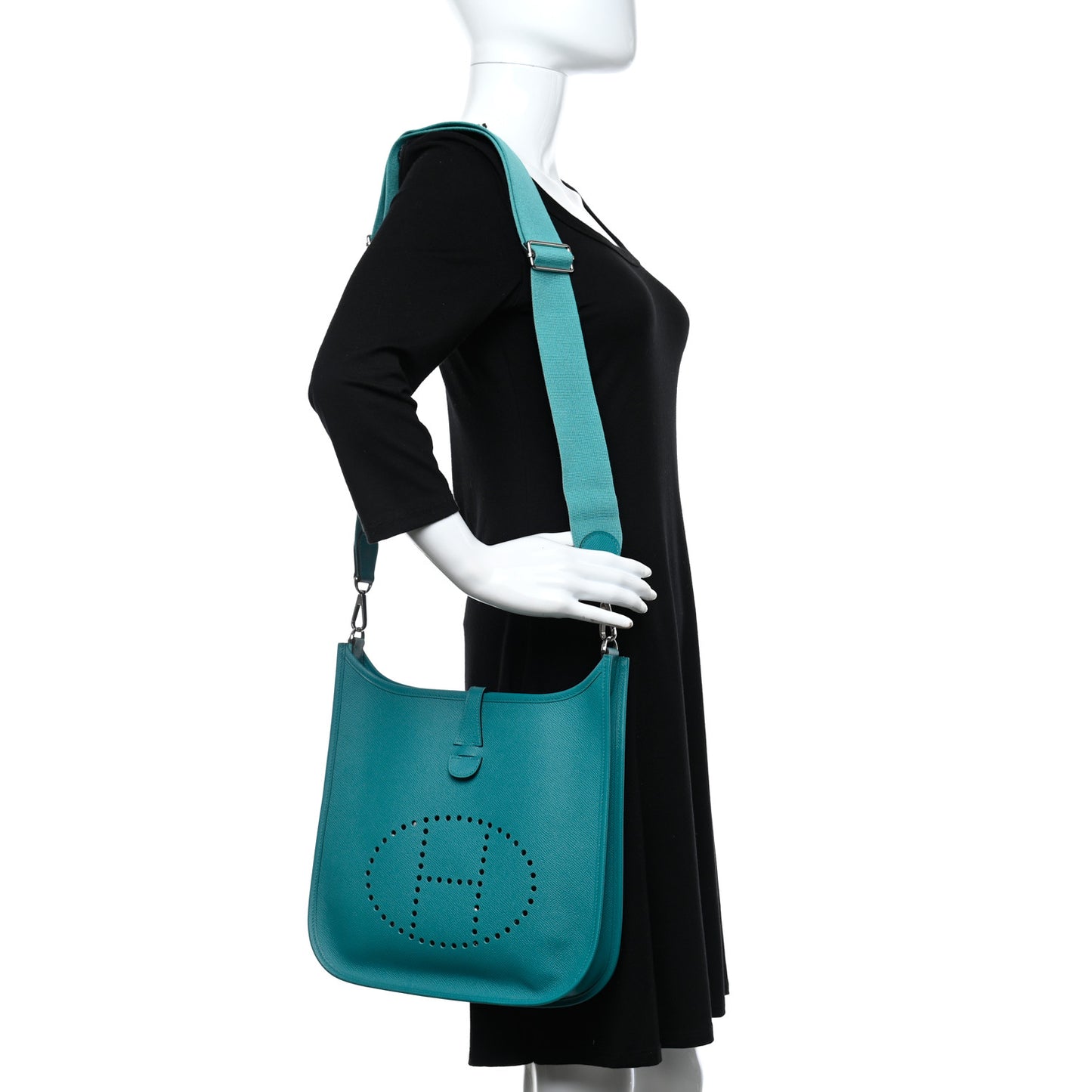 Epsom Evelyne III PM Bleu Paon