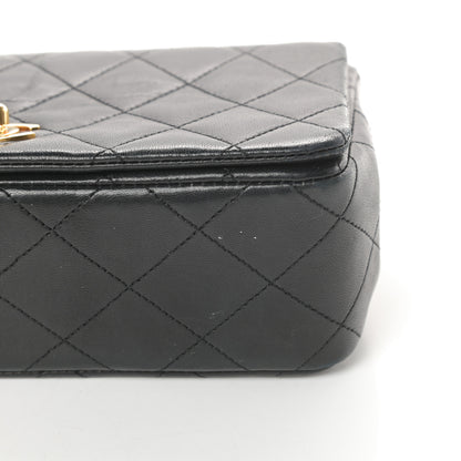 Chanel Lambskin Quilted Mini Flap Black 14 of 15