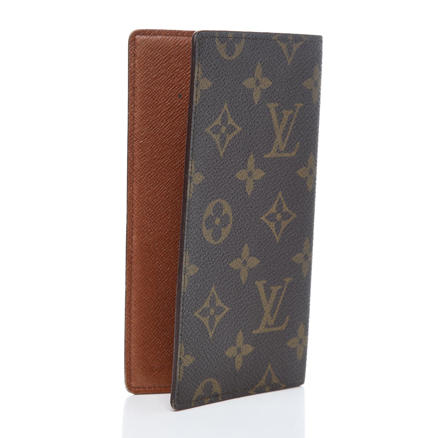Louis Vuitton Monogram Simple Checkbook Holder Wallet Cover 3 of 7