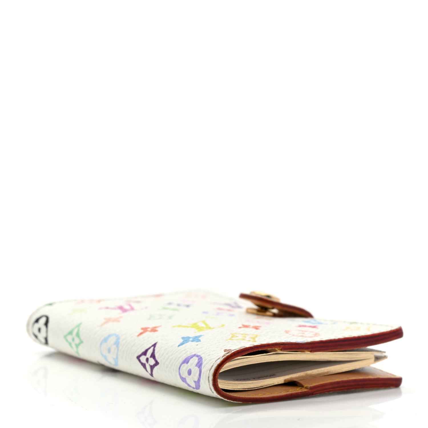 Louis Vuitton Monogram Multicolor Carnet de Bal Mini Agenda Cover White 4 of 10