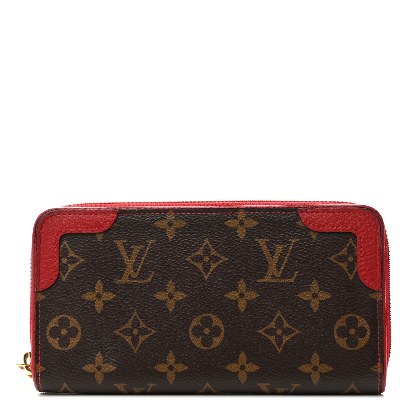 Monogram Retiro Zippy Wallet Cherry