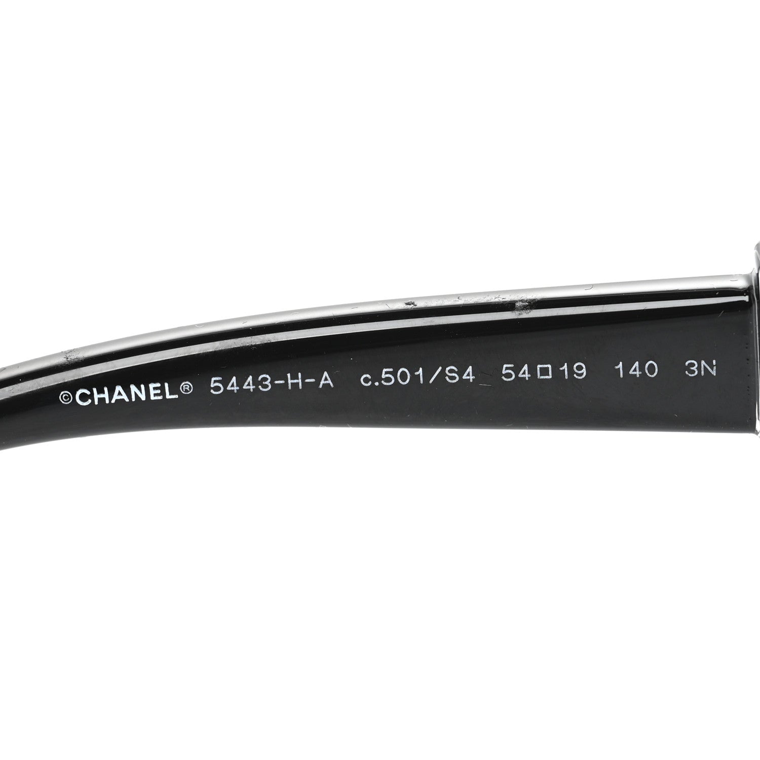 Chanel Acetate Pearl Butterfly Sunglasses 5445-H-A Black 5 of 7