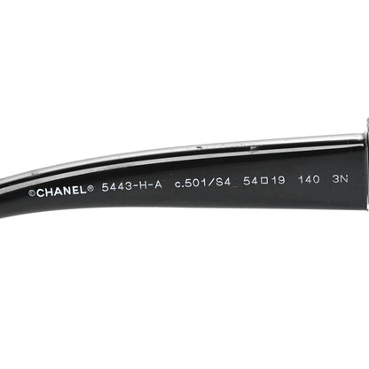 Chanel Acetate Pearl Butterfly Sunglasses 5445-H-A Black 5 of 7