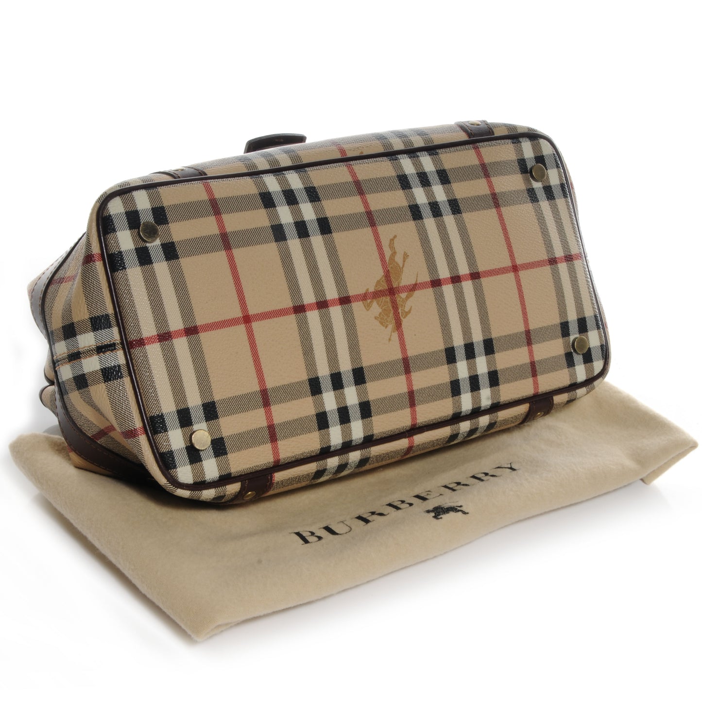 Haymarket Check Buckle Satchel