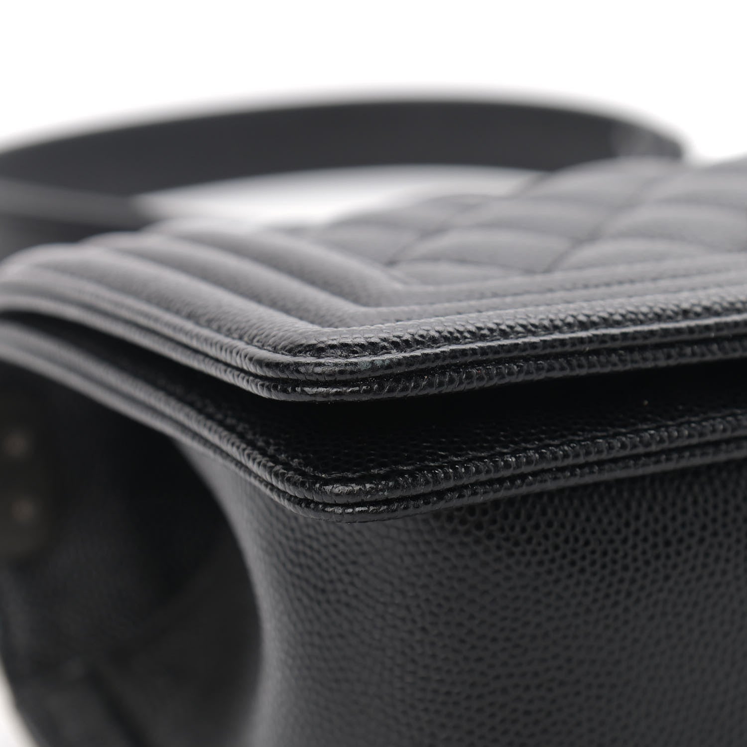 Chanel Caviar Quilted Small Boy Flap Black 10 of 11
