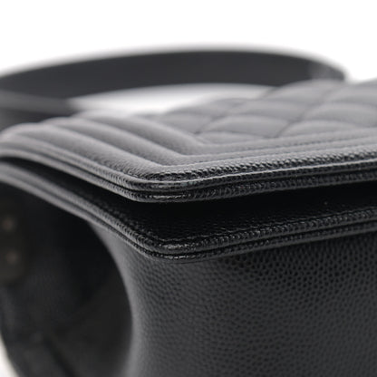 Chanel Caviar Quilted Small Boy Flap Black 10 of 11
