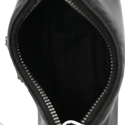 Prada Tessuto Nylon Mini Re-Edition 2000 Shoulder Bag Black 5 of 11