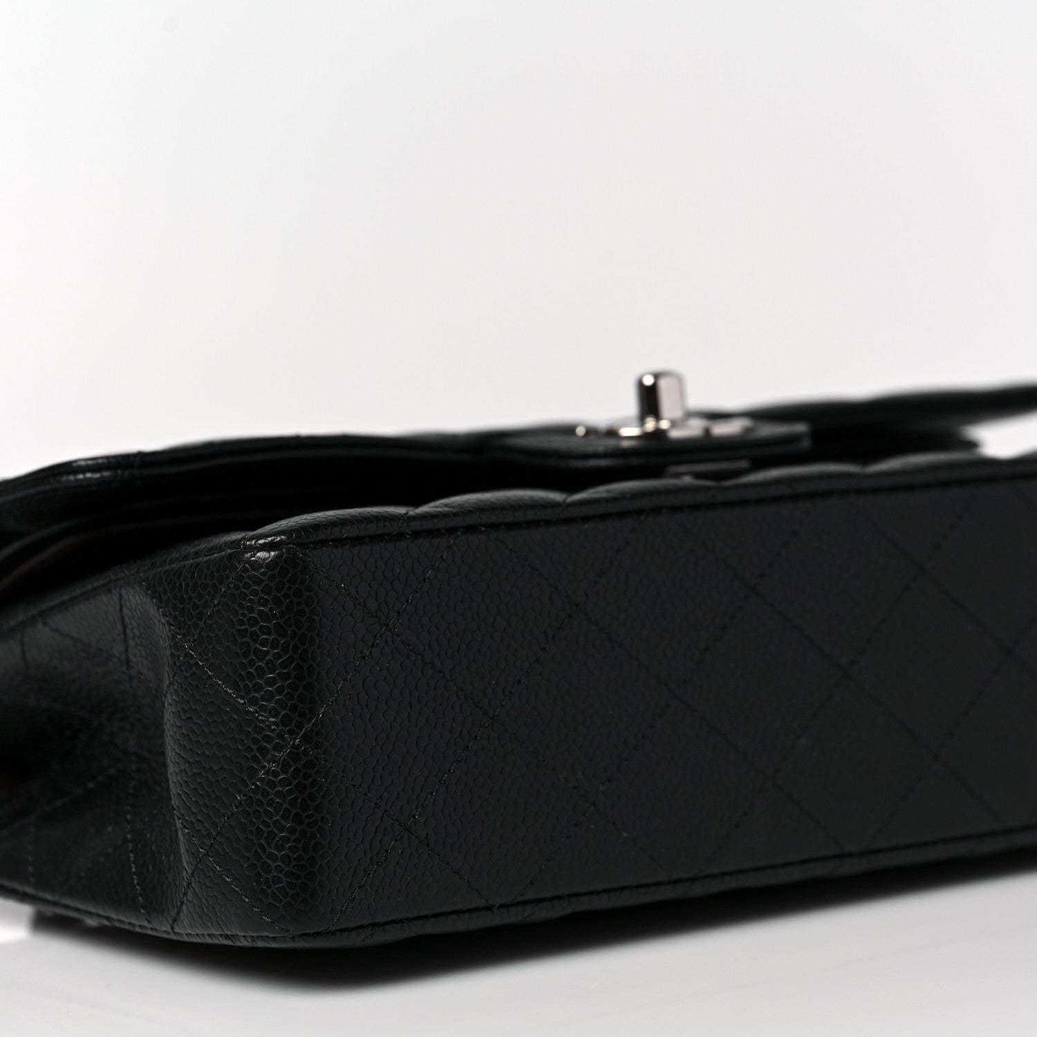 Chanel Caviar Quilted Small Double Flap Black 8 of 9