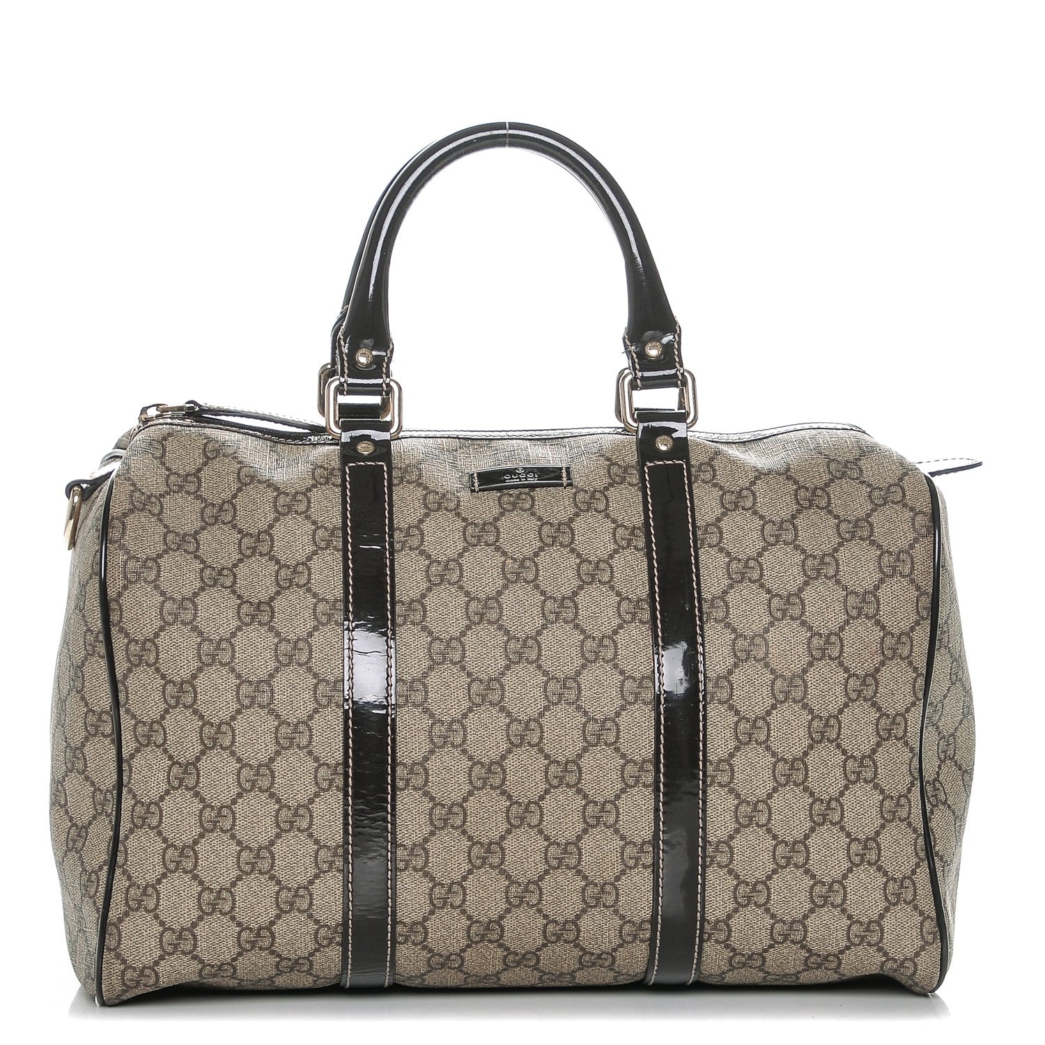 Gucci GG Plus Monogram Medium Joy Boston Dark Brown 1 of 7