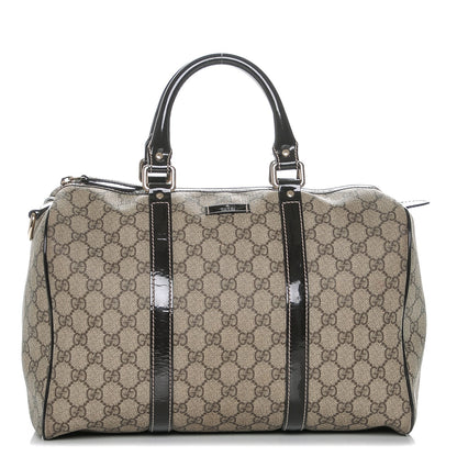 Gucci GG Plus Monogram Medium Joy Boston Dark Brown 1 of 7