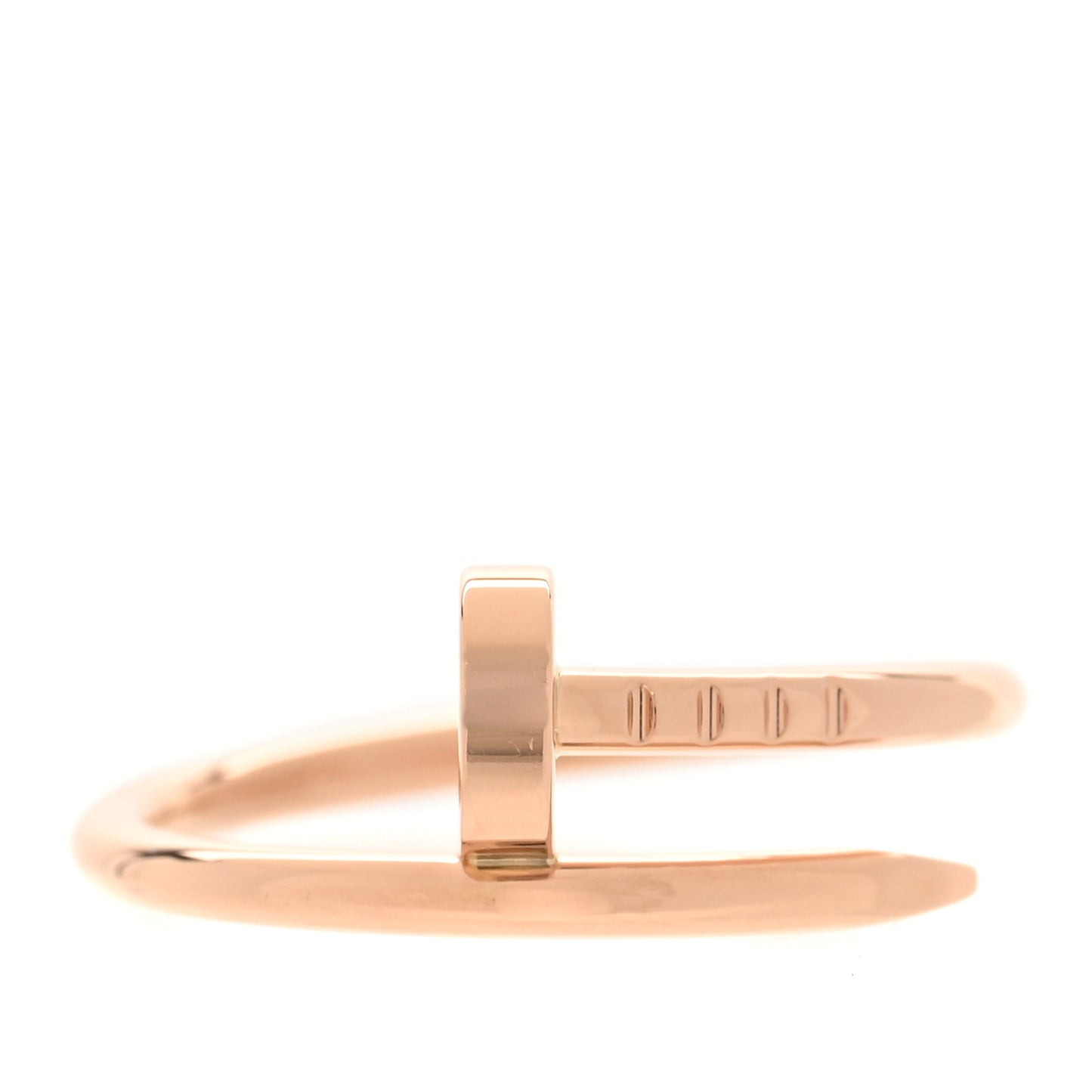 18K Pink Gold Small Juste Un Clou Ring 51 5.75