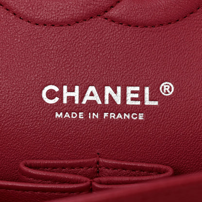Chanel Caviar Quilted Medium Double Flap Dark Pink 6 of 11