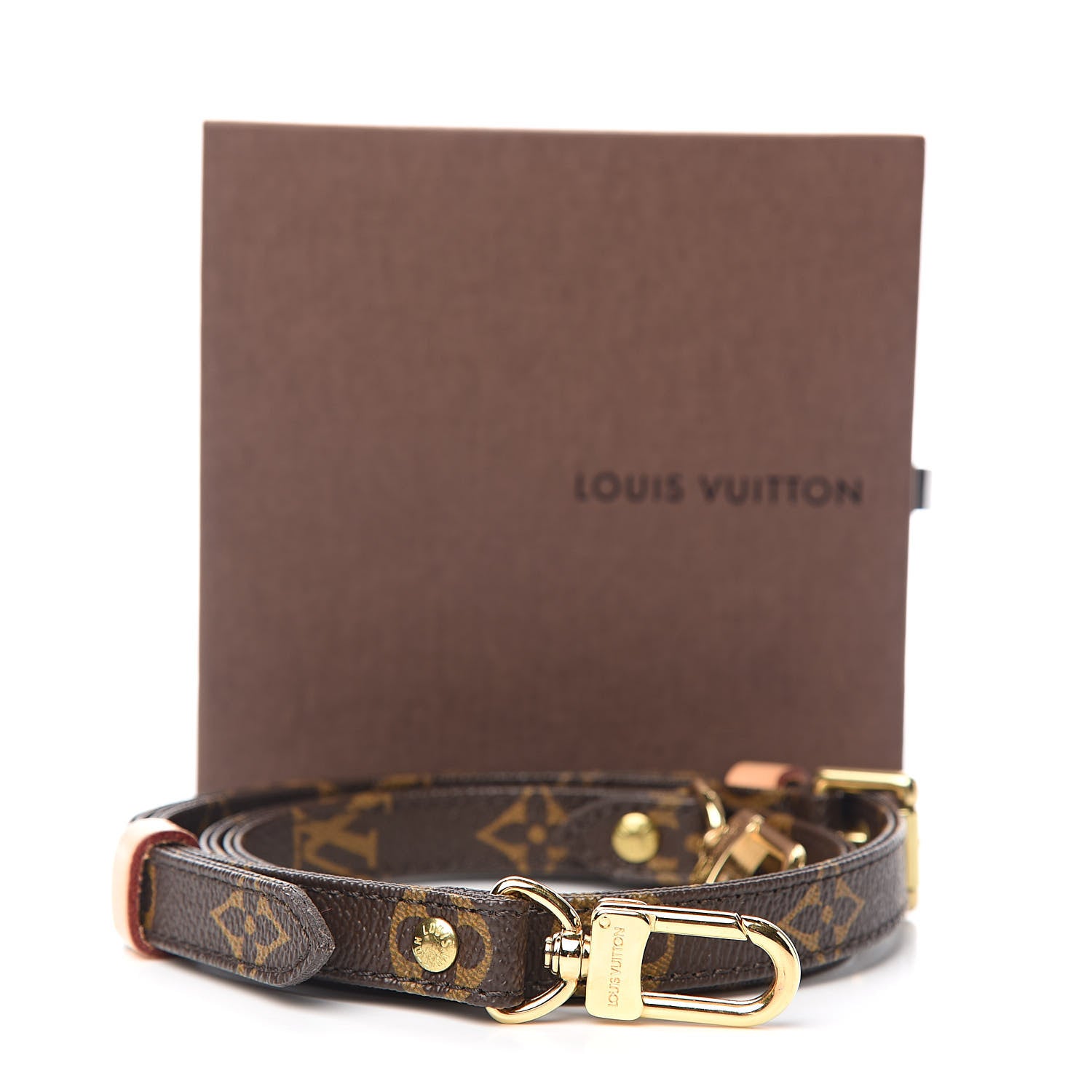 Louis Vuitton Monogram 16mm Adjustable Shoulder Strap 4 of 4