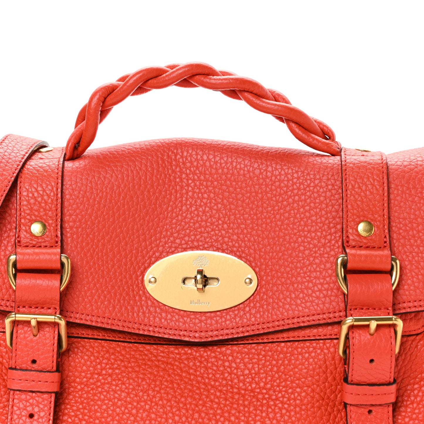 Heavy Grain Medium Alexa Coral Orange